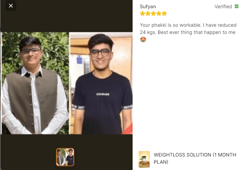 Weightloss Solution (1 Month Plan)